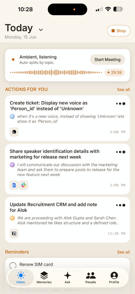 Audria app — 1 of 1
